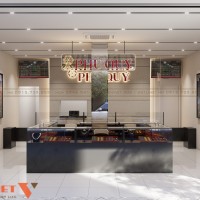 Thiết Kế Tiệm Vàng Gia Lâm Hà Nội 70m² Hiệu Quả 